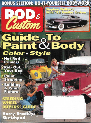 ROD & CUSTOM 1996 APR - '40 FORD TUDOR, '52 PONTIAC CUSTOM, '32 FORD SEDAN